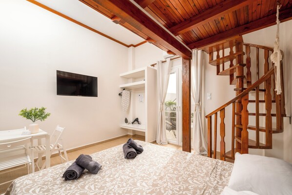 1 غرفة نوم وسرير سفر وواي فاي وملاءات أسرّة