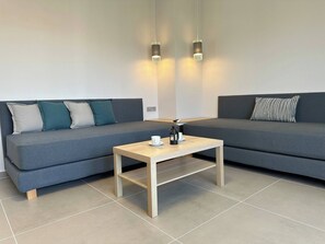Apartment, 2 Bedrooms | Living room - Executive Two Bedroom Suite (Hersonissos)