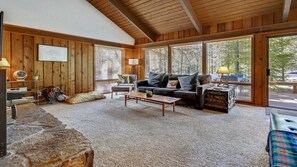 Ferienhaus, 2 Einzelbetten (Crag - 01) | Wohnbereich