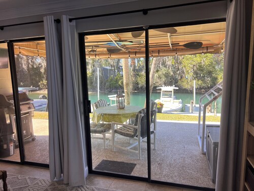 Waterfront 2BR/1.5BA Condo in Crystal River – 90-Day Rental Available!