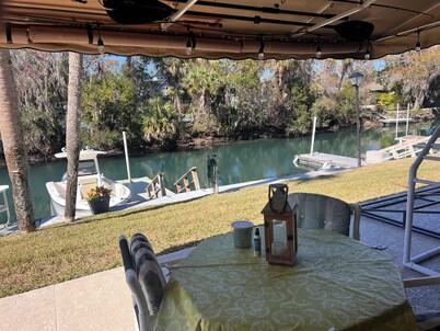 Waterfront 2BR/1.5BA Condo in Crystal River – 90-Day Rental Available!