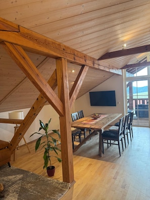 Interior - Vacation apartment hayloft (Reut)