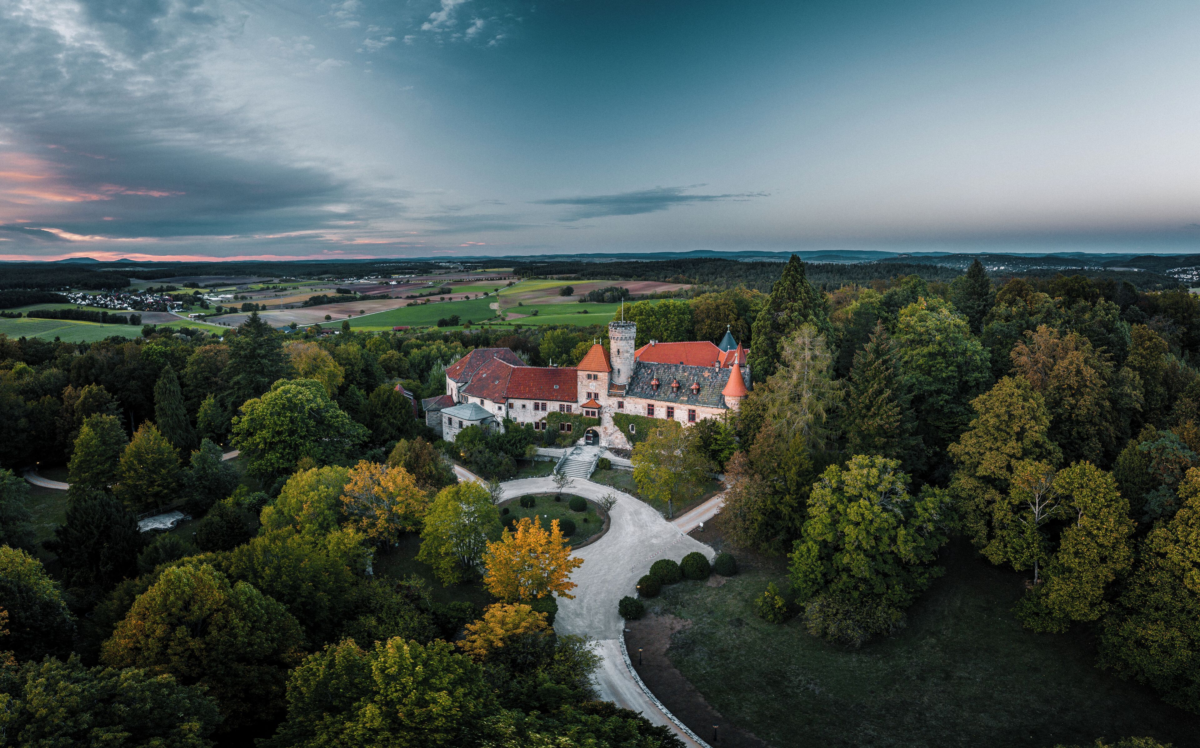 Blick auf die Anlage