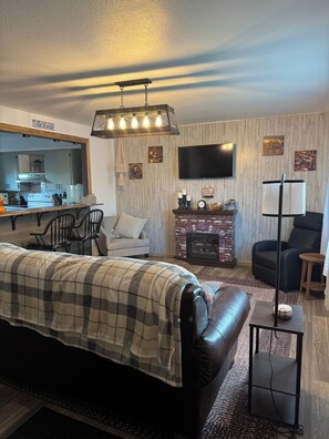 تلفزيون، مدفأة