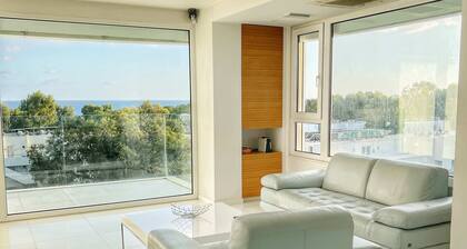 Modern seafront apartment