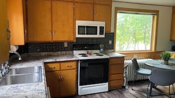 Microondas, horno, placa de cocina, lavavajillas