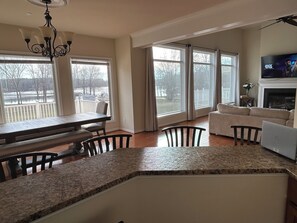 Interior - Lake Anna Waterfront Retreat Private Pool, Spa & Game Room Sleeps Large Groups (Orange)