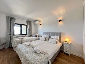 3 chambres, draps fournis