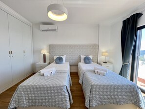 3 dormitorios y ropa de cama