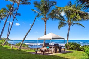 Appart'hôtel, 1 grand lit (Kona Bali Kai#164) | Restauration extérieure