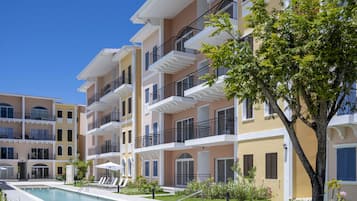 Voorkant van accommodatie