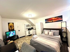 1 chambre, bureau, Wi-Fi gratuit, draps fournis