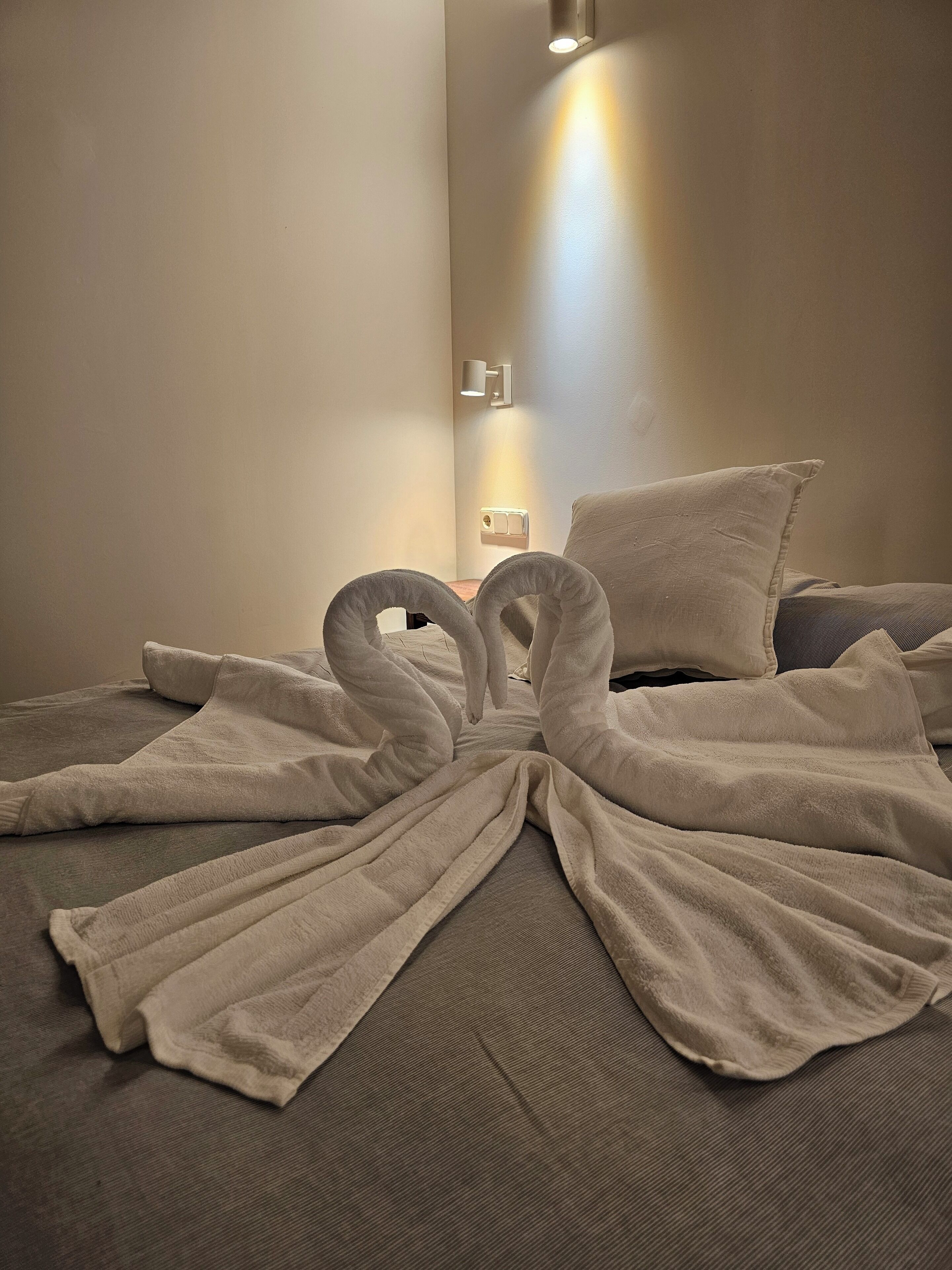 2 chambres, fer et planche à repasser, draps fournis