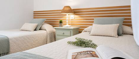 2 habitaciones, tabla de planchar con plancha y wifi gratis