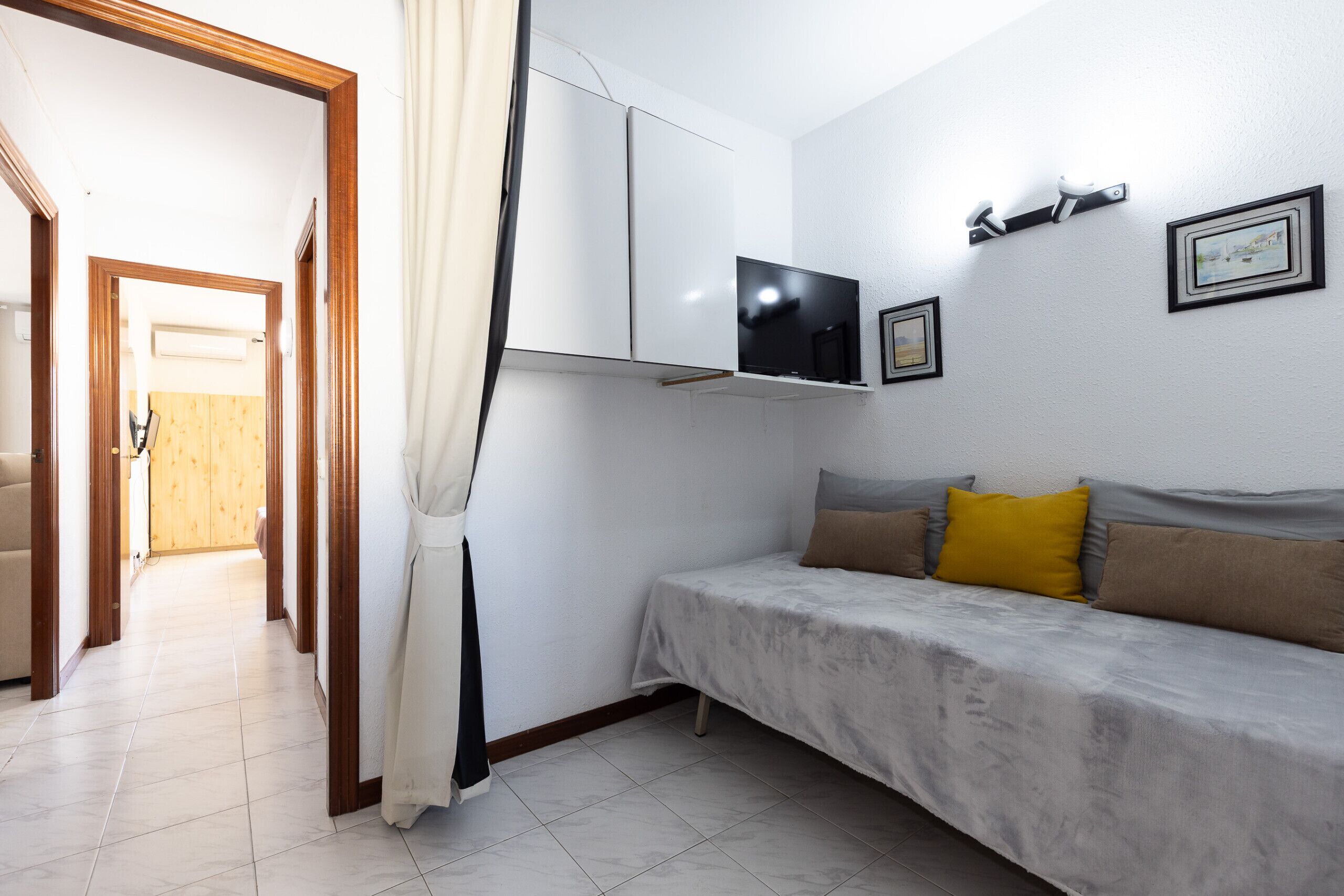 Wi-Fi de cortesia, roupa de cama