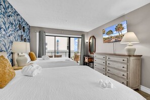 2 chambres, fer et planche à repasser, draps fournis