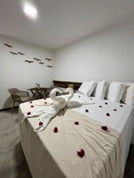 Wifi gratis y ropa de cama