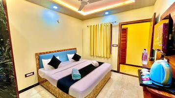 Kahden hengen deluxe-huone | Työpöytä, ilmainen Wi-Fi