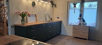 Between the North Sea and Baltic Sea XXL vacation apartment directly on the Treene river
