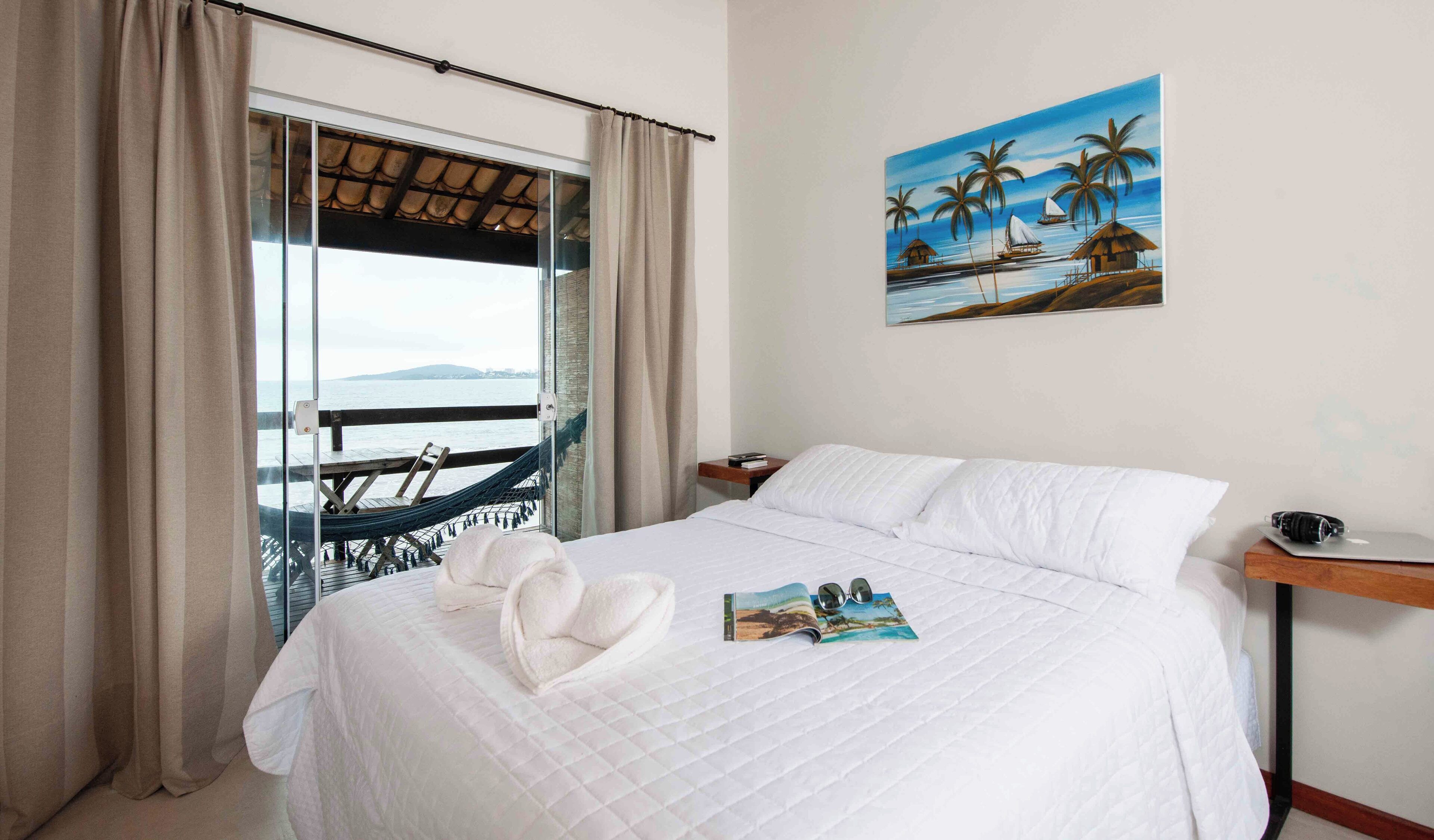 Suite Setiba | Wi-Fi de cortesia, roupa de cama