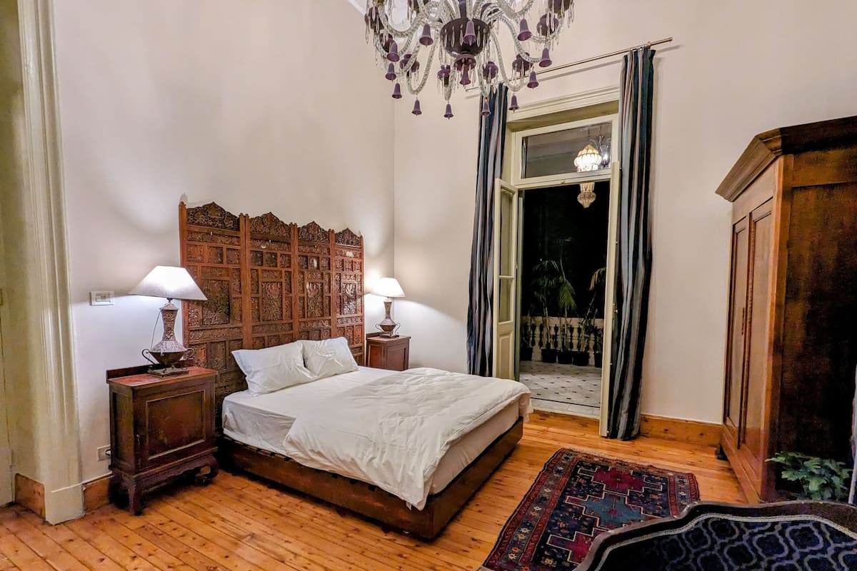 Doppia Deluxe, 1 letto queen, vista giardino | Biancheria in cotone egiziano, biancheria da letto di alta qualità
