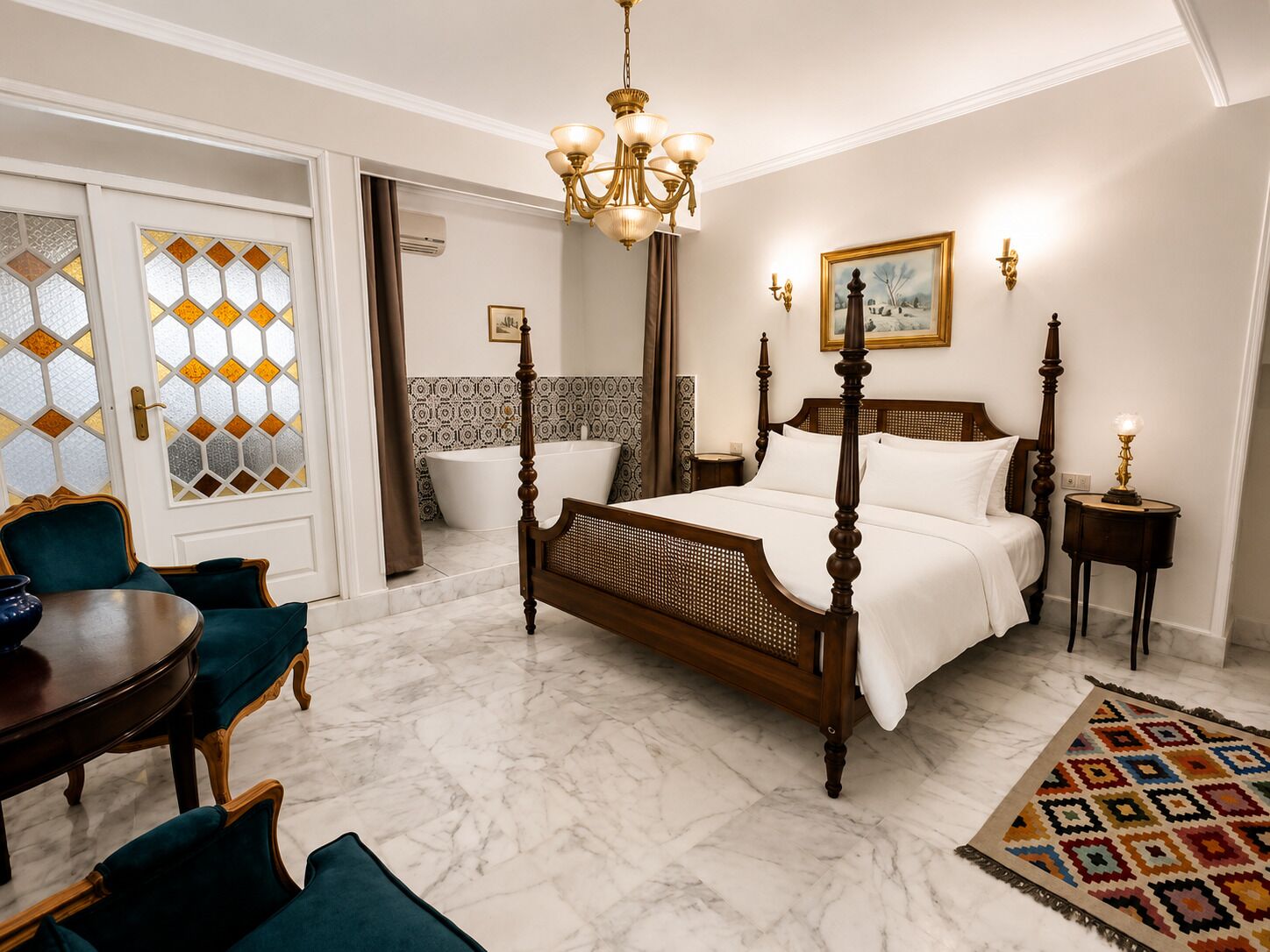 Habitació doble Deluxe | Llençols de cotó egipci i roba de llit d'alta qualitat 