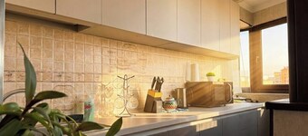 Charming 2-bedroom apartment in Tremendous Tashkent with AC, WiFi