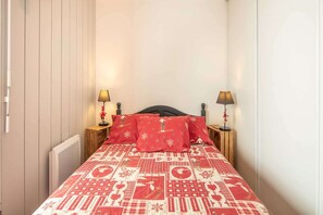 Bedroom - Studio in Saint-Sorlin with Heated Pool (Saint-Sorlin-d´Arves)