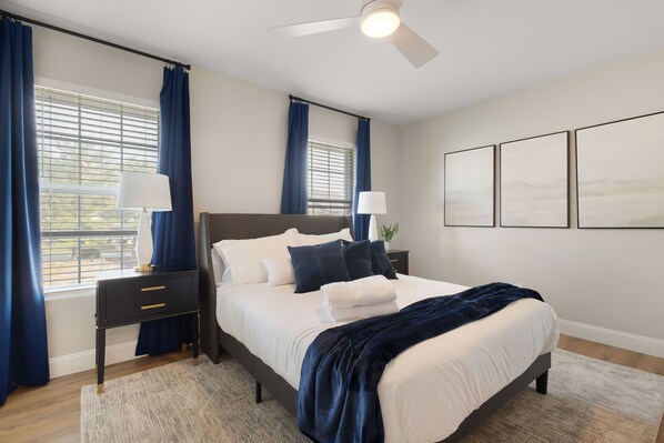 5 bedrooms, desk, iron/ironing board, free WiFi