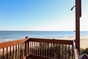 On the beach - Beach, Views, and Relaxation at "What The Shell"! (North Topsail Beach)