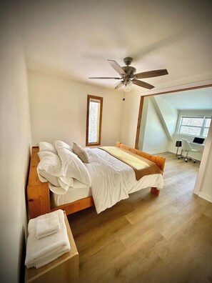 4 habitaciones, escritorio, tabla de planchar con plancha y wifi gratis