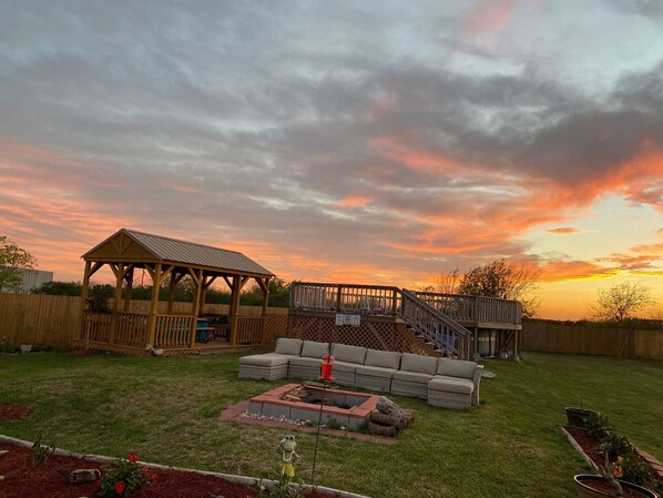 Terrace/patio - House set off the Intercoastal w/pool & playground (Matagorda)