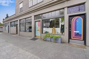 Exterior detail - NEW! Modern Ballard Townhome w/ Rooftop + Parking (Seattle)