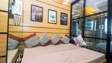 1 soverom, strykejern/-brett, wi-fi og sengetøy