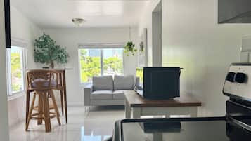 Standard Apartment, 2 Bedrooms | Private kitchen | Fridge, microwave, coffee/tea maker, cookware/dishes/utensils