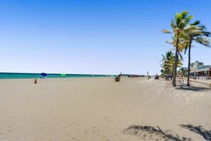 On the beach