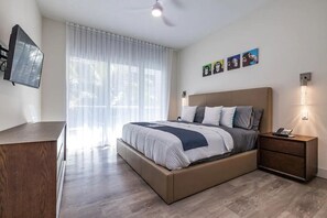 2 bedrooms, iron/ironing board, travel crib, WiFi