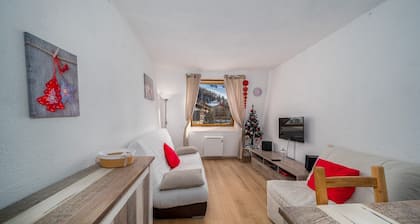 Studio in Allos mit Bergblick