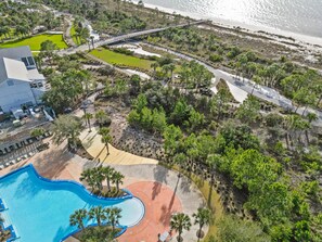 Una piscina climatizada