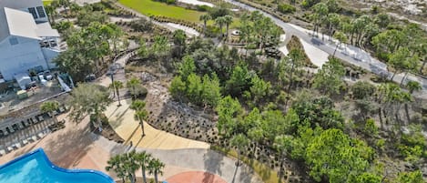 Una piscina climatizada