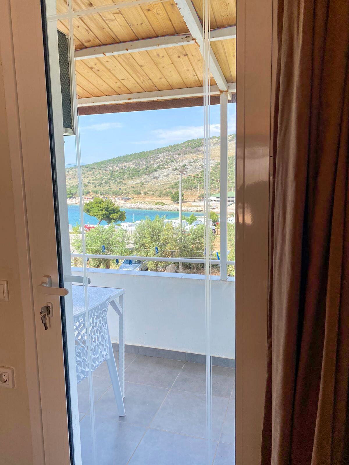 Studio, vue mer | Vue depuis le balcon