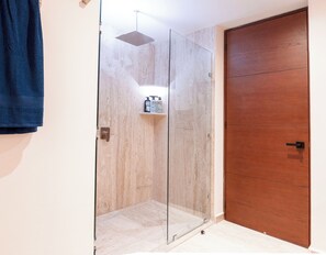 Towels, soap, toilet paper