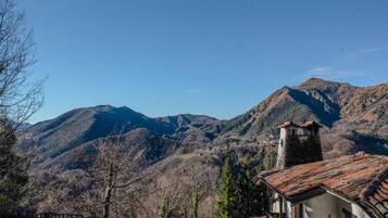 Blick von der Unterkunft
