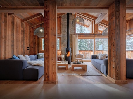 Interior. Chalet Marmot'Inn - relaxing stay for 10 panoramic views - OVO Network