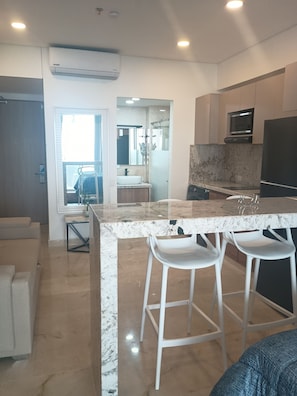 Comfort Studio, Balcony, Beach View | Living area - Aparta suite con vista al mar  (Cartagena)