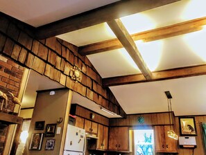 Interior - Secluded Mountain Hideaway by the New River l Hot Tub + Game Room l Pet-friendly (Jefferson)