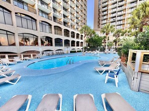 Indoor pool, a heated pool