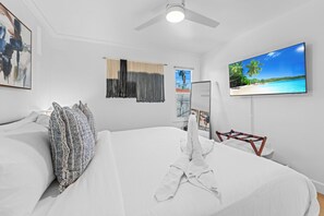 1 slaapkamer, een strijkplank/strijkijzer, reisbedje, gratis wifi