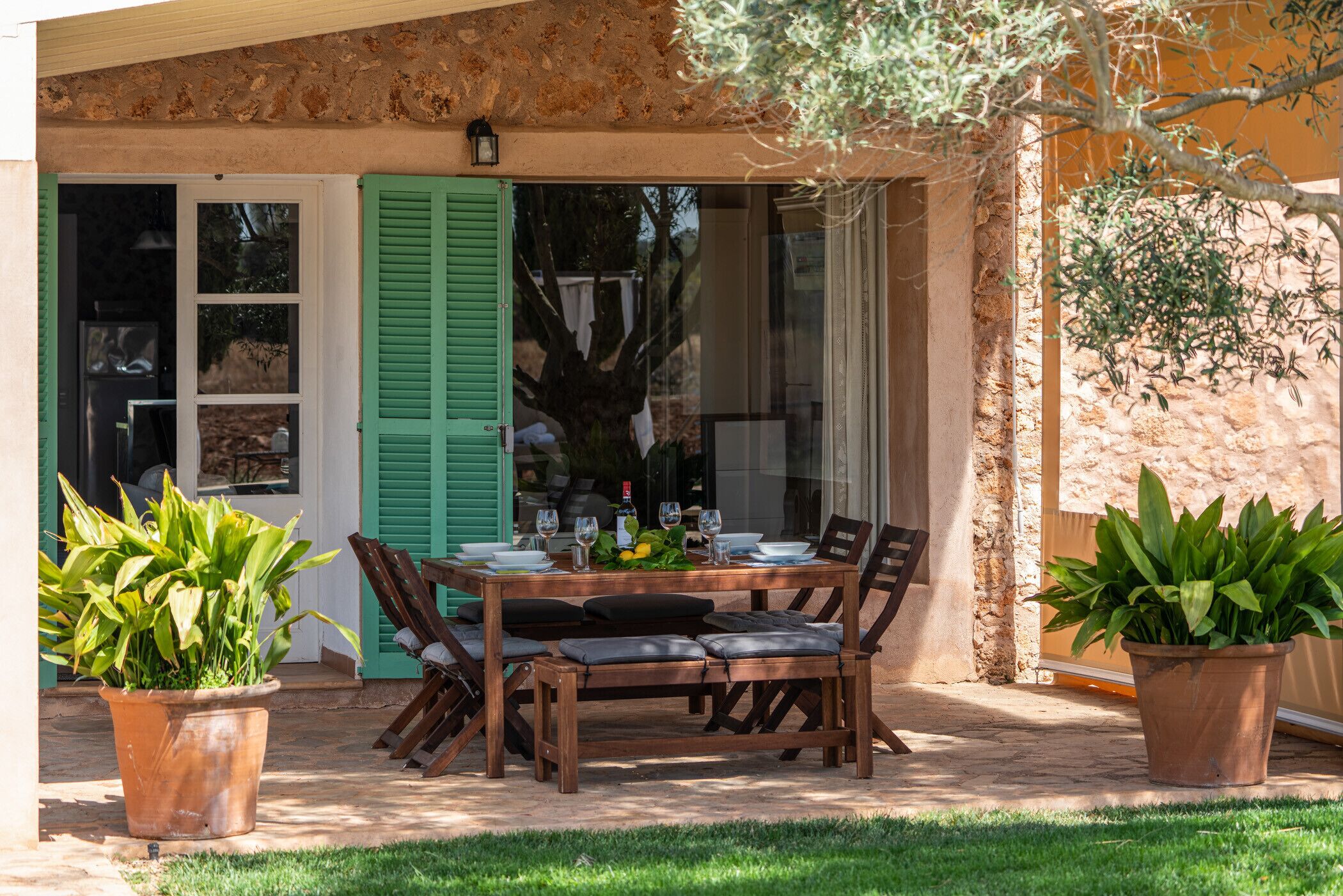 Udendørs spisemuligheder