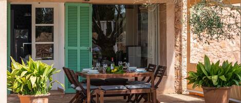 Opções para refeição ao ar livre